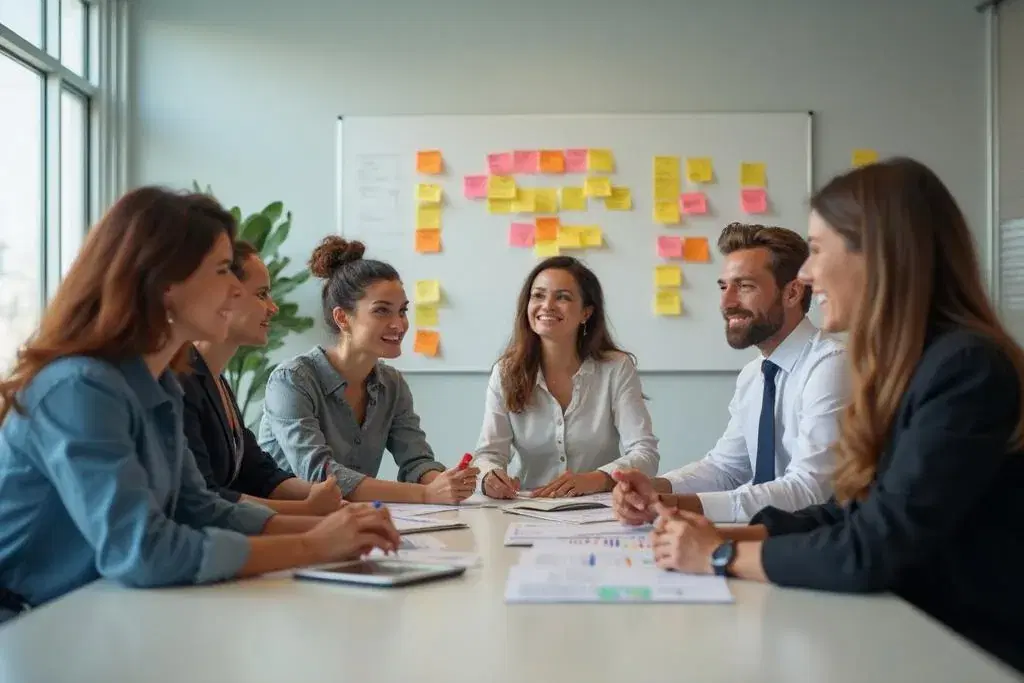 Équipe Mudetaf en atelier de cadrage projet